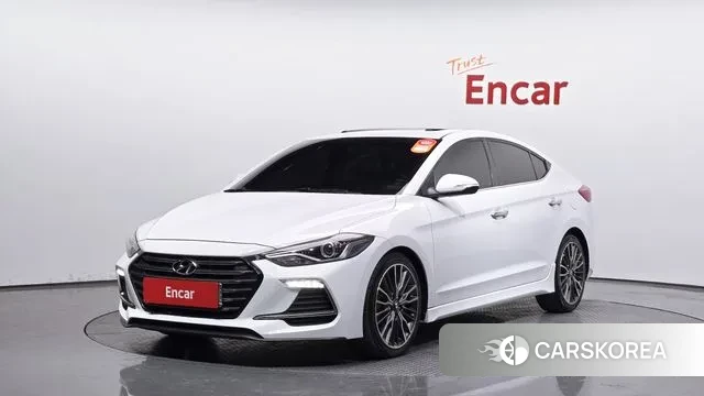 Hyundai Avante AD 2018 Белый из Кореи