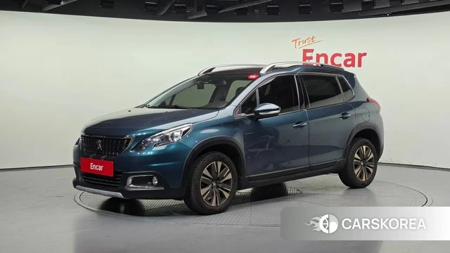 Peugeot 2008 2019 Синий из Кореи