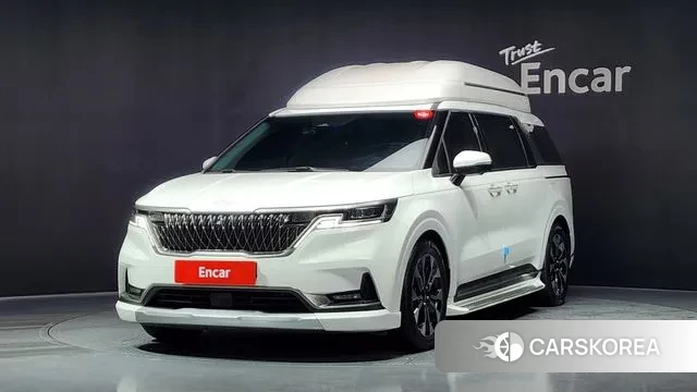 Kia Carnival 4th generation 2021 Белый из Кореи