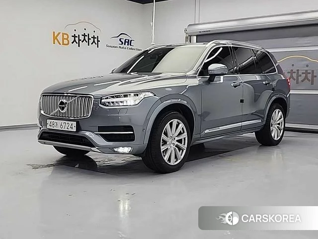Volvo XC90 second Generation 2019 Серый из Кореи