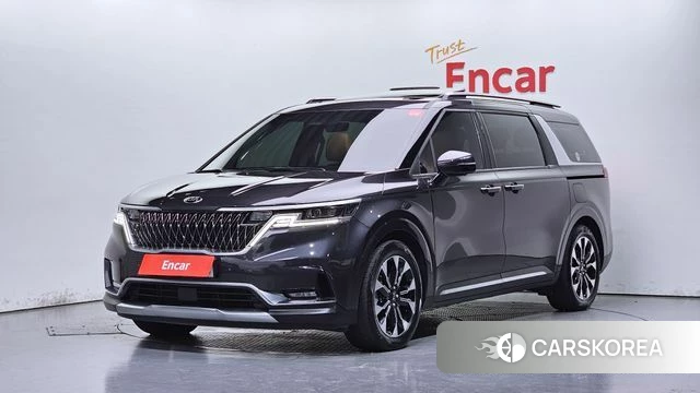 Kia Carnival 4th generation 2021 Серый из Кореи