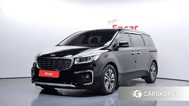 Kia The New Carnival 2019 Черный из Кореи