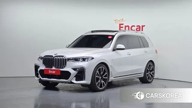 BMW X7 (G07) 2020 Белый из Кореи