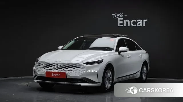 Kia K8 2021 Белый из Кореи