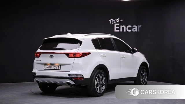 Kia Sportage The Bold 2021 Белый из Кореи