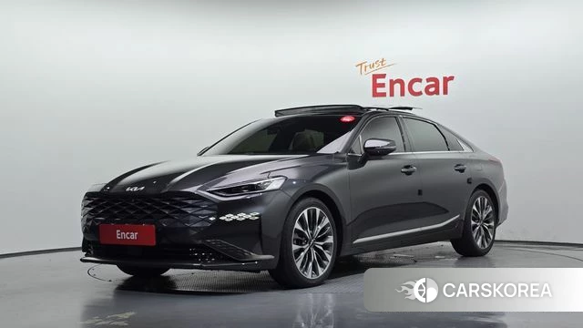 Kia K8 2021 Серый из Кореи