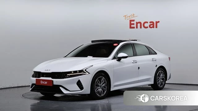 Kia K5 Hybrid 3rd Generation 2021 Белый из Кореи