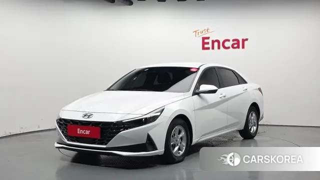 Hyundai Avante (CN7) 2020 Белый из Кореи