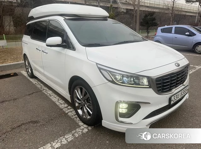 Kia The New Carnival 2019 Белый из Кореи