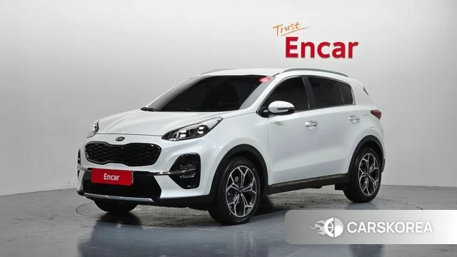 Kia Sportage The Bold 2019 Белый из Кореи