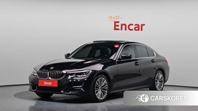 BMW 3 Series (G20) 2022 Черный из Кореи