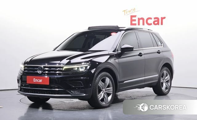 Volkswagen Tiguan second Generation 2018 Черный из Кореи