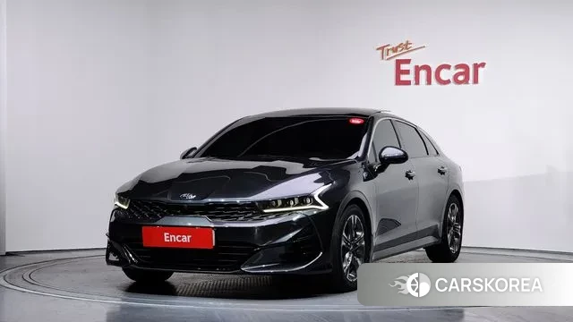 Kia K5 3rd generation 2021 Серый из Кореи