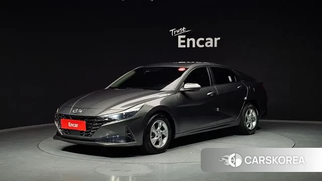 Hyundai Avante (CN7) 2021 Серый из Кореи