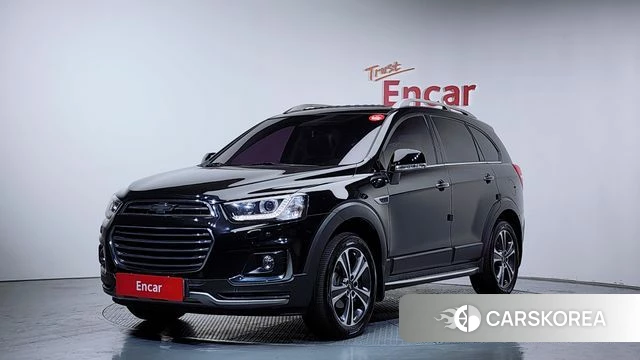 Chevrolet (GM Daewoo) Captiva 2018 Черный из Кореи