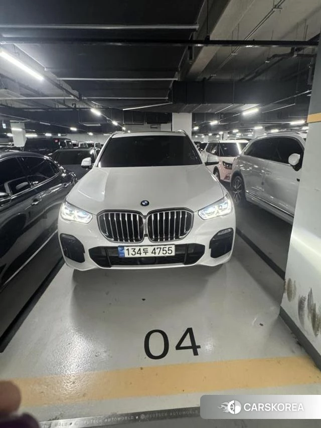 BMW X5 (G05) 2021 Белый из Кореи