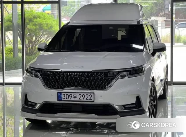 Kia Carnival 4th generation 2022 Белый из Кореи