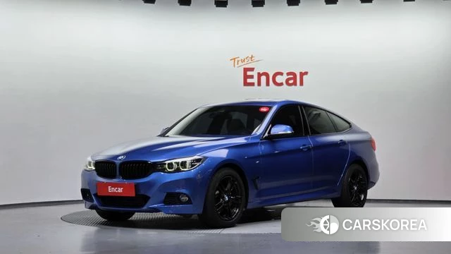 BMW 3 Series GT (F34) 2020 Синий из Кореи