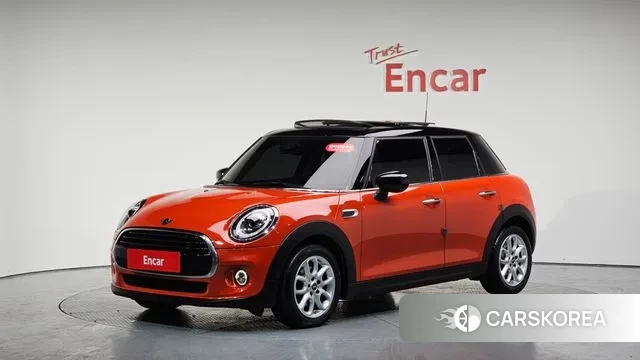 Mini Cooper 2021 Оранжевый из Кореи