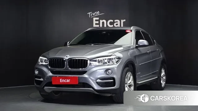 BMW X6 (F16) 2018 Серый из Кореи