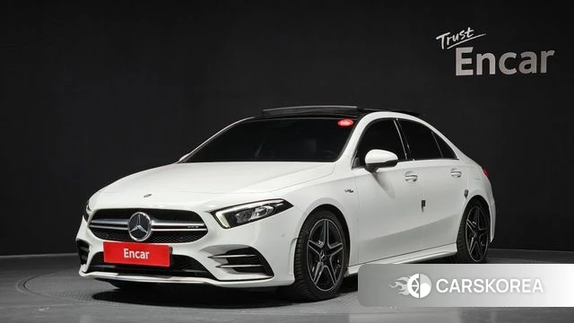 Mercedes-Benz A-Class W177 2021 Белый из Кореи