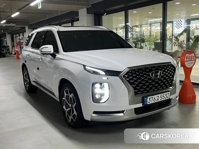Hyundai Palisade 2021 Белый из Кореи