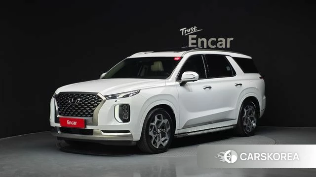 Hyundai Palisade 2021 Белый из Кореи