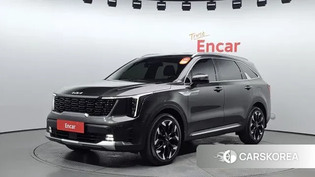 Kia The New Sorento 4th Generation 2023 Серый из Кореи