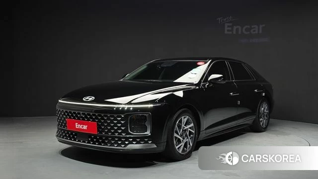 Hyundai Grandeur (GN7) 2023 Черный из Кореи