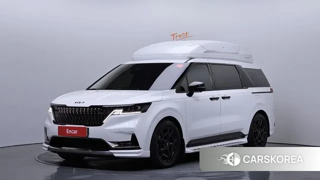 Kia Carnival 4th generation 2023 Белый из Кореи