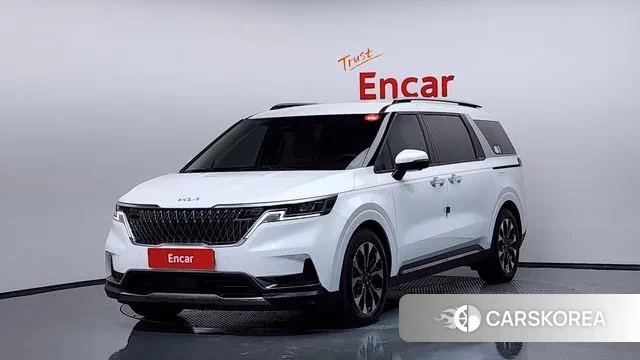 Kia Carnival 4th generation 2023 Белый из Кореи