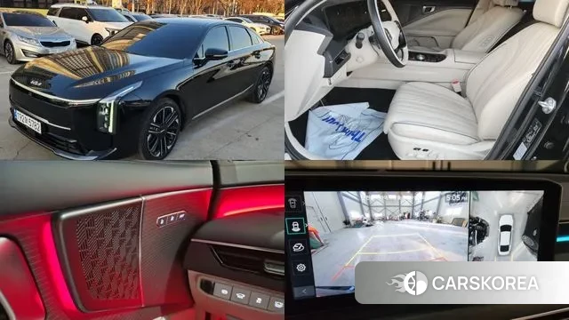 Kia The New K8 Hybrid 2024 Черный из Кореи
