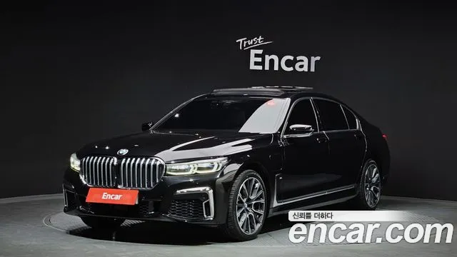 BMW 7 Series (G11) 2019 Черный из Кореи