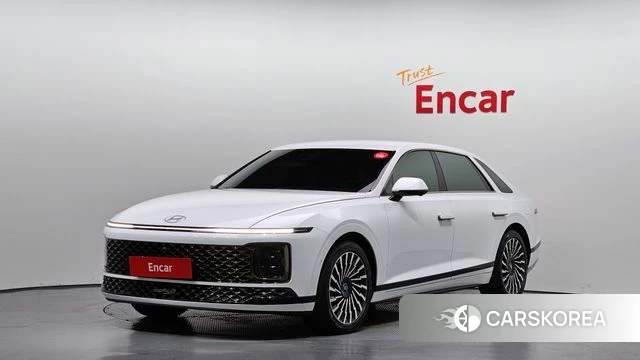 Hyundai Grandeur Hybrid (GN7) 2023 Белый из Кореи