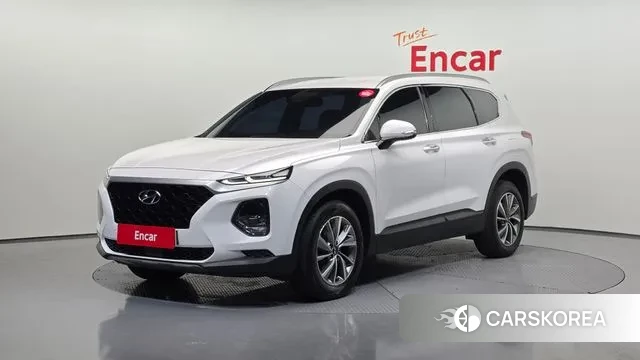 Hyundai Santa Fe TM 2018 Белый из Кореи