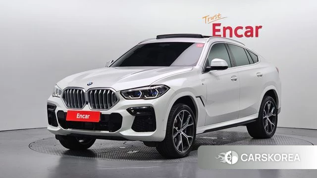BMW X6 (G06) 2023 Белый из Кореи