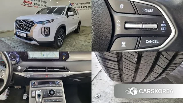 Hyundai Palisade 2022 Белый из Кореи