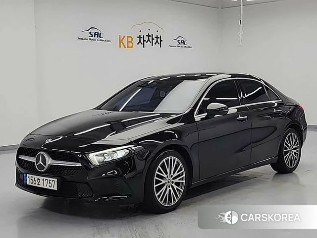 Mercedes-Benz A-Class W177 2021 Черный из Кореи