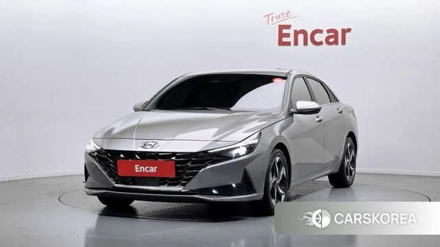 Hyundai Avante (CN7) 2022 Серебряный из Кореи