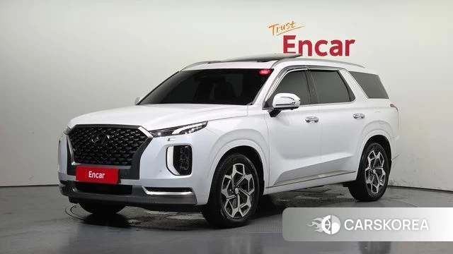 Hyundai Palisade 2021 Белый из Кореи