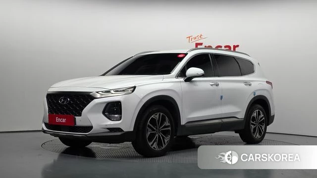 Hyundai Santa Fe TM 2018 Белый из Кореи
