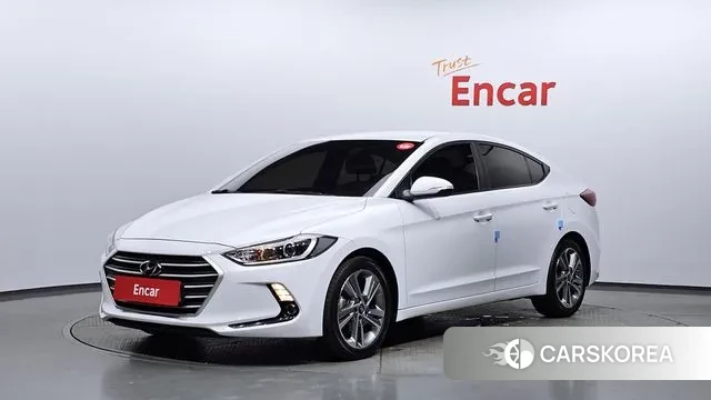 Hyundai Avante AD 2018 Белый из Кореи
