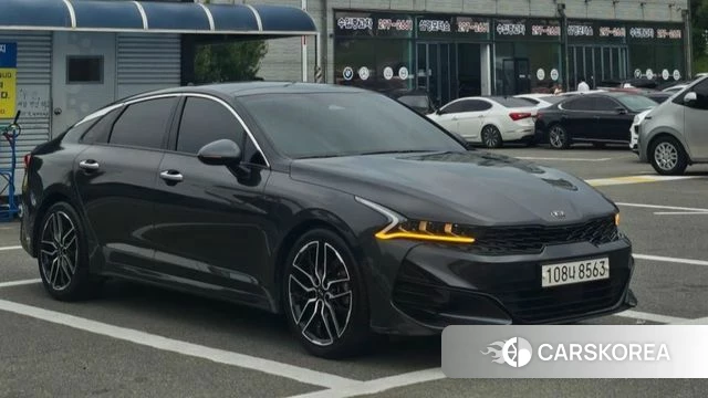 Kia K5 3rd generation 2020 Серый из Кореи