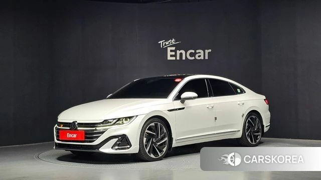 Volkswagen Arteon 2022 Белый из Кореи
