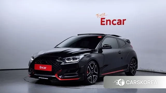 Hyundai Veloster (JS) 2022 Черный из Кореи
