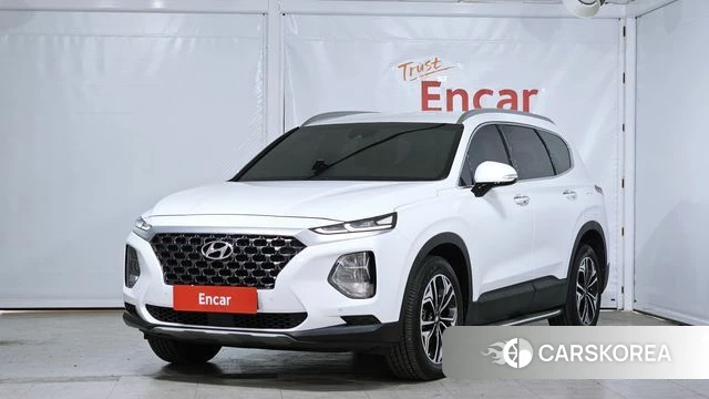 Hyundai Santa Fe TM 2018 Белый из Кореи