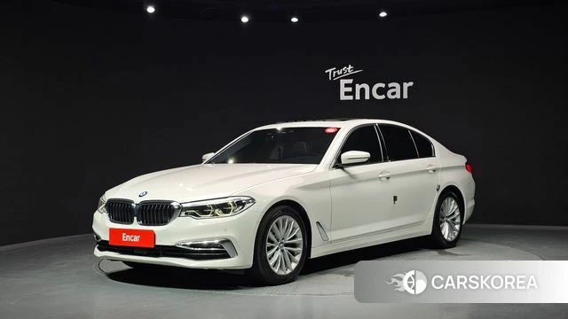 BMW 5 Series (G30) 2019 Белый из Кореи