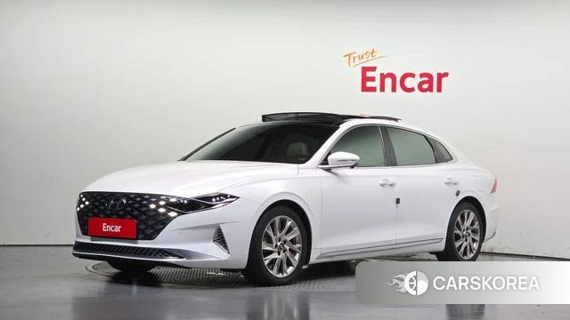 Hyundai The New Grandeur IG Hybrid 2020 Белый из Кореи