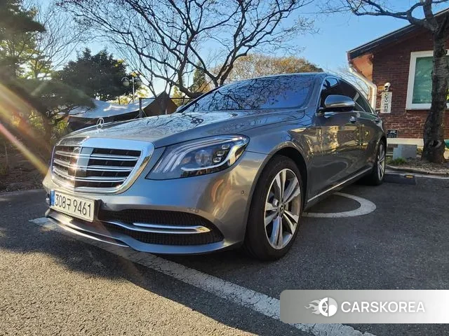 Mercedes-Benz S-Class W222 2018 Серый из Кореи