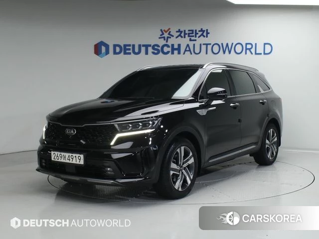 Kia Sorento 4th Generation 2021 Черный из Кореи